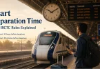 chart preparation time latest irctc rules explained