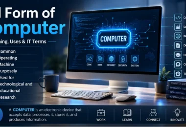 full form of computer meaning uses and it terms