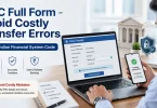 ifsc full form avoid costly transfer errors