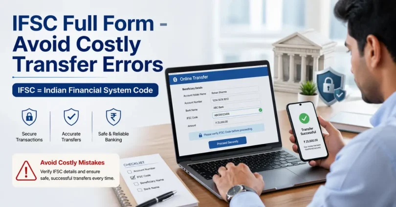 ifsc full form avoid costly transfer errors