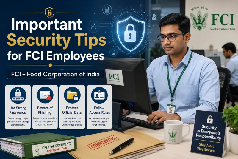 important security tips for fci employees