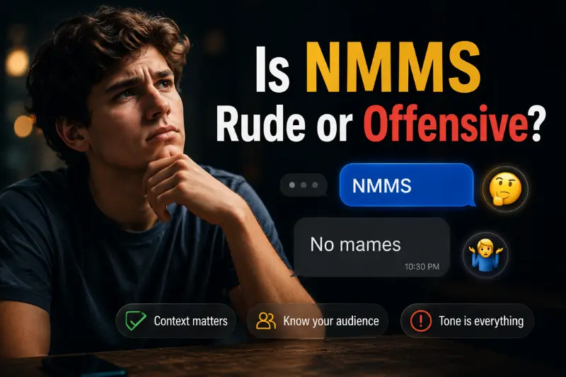 is nmms rude or offensive