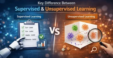 key difference between supervised and unsupervised learning