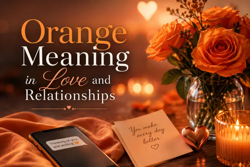 orange meaning in love and relationships
