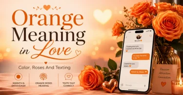 orange meaning in love color rosesa and texting