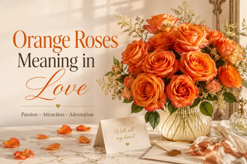 orange roses meaning in love