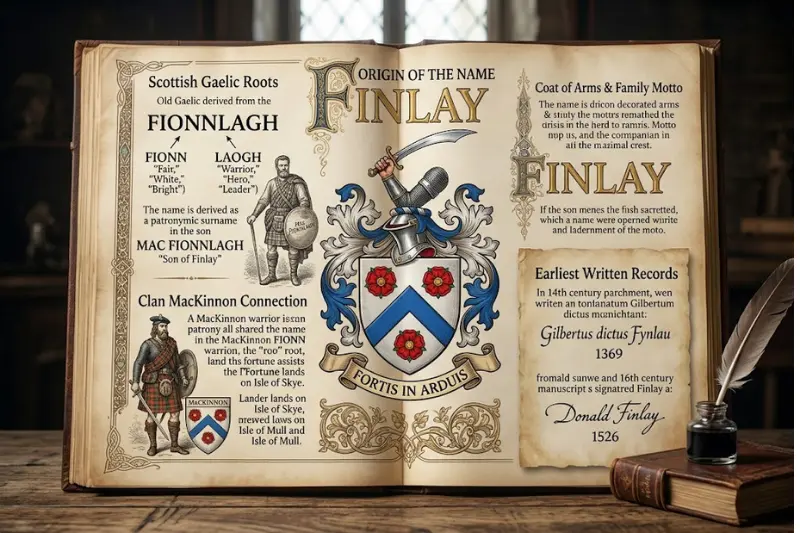 origin of then name finlay