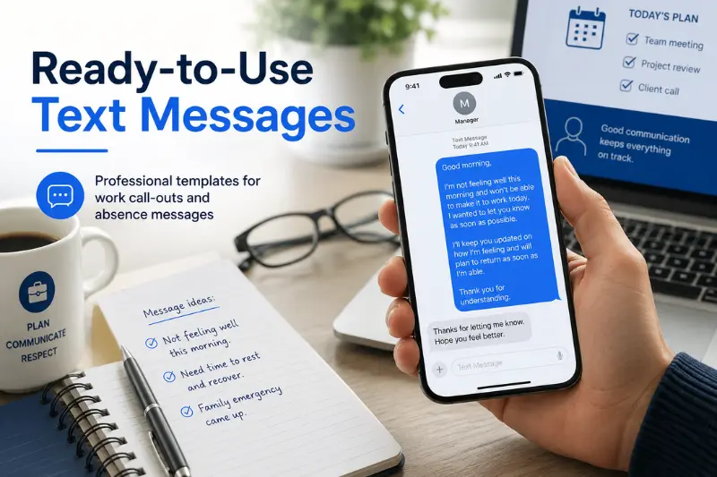 ready to use text messages