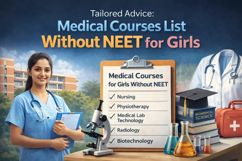 tailored advice medical courses list without neet for girls