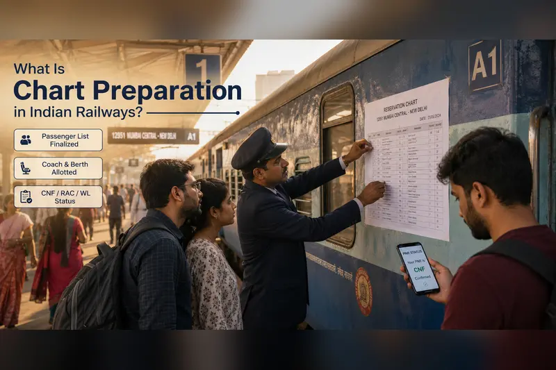 what Is chart preparation in indian railways