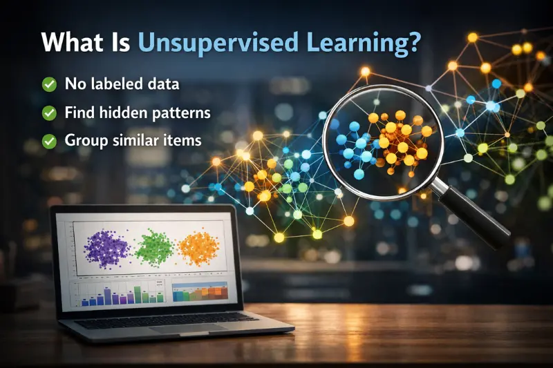what is unsupervised learning